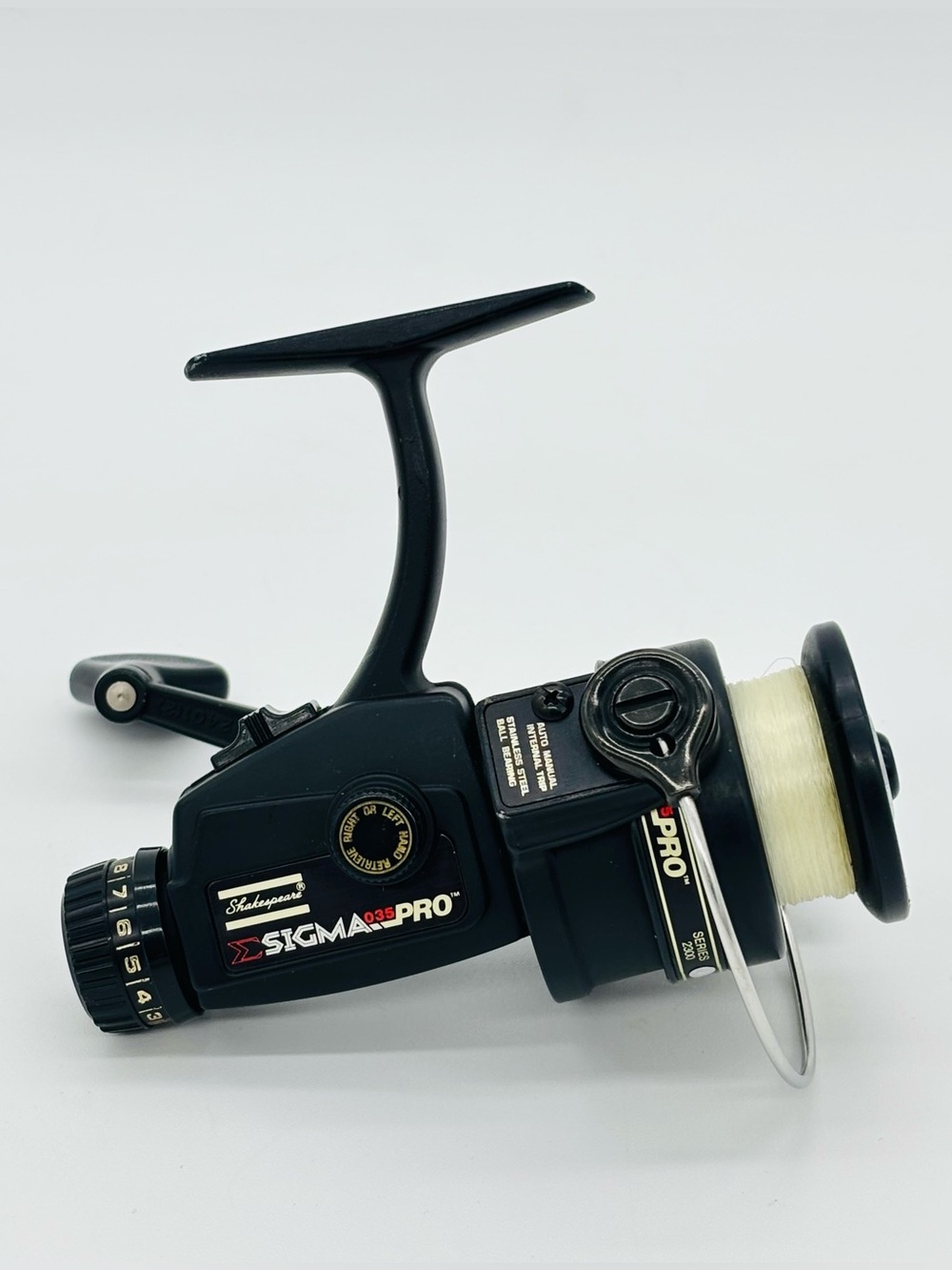 Vintage Shakespeare Sigma 035 Pro Spinning Reel Made In Japan Tested Smooth